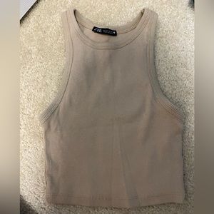 Tan Zara Tank Top